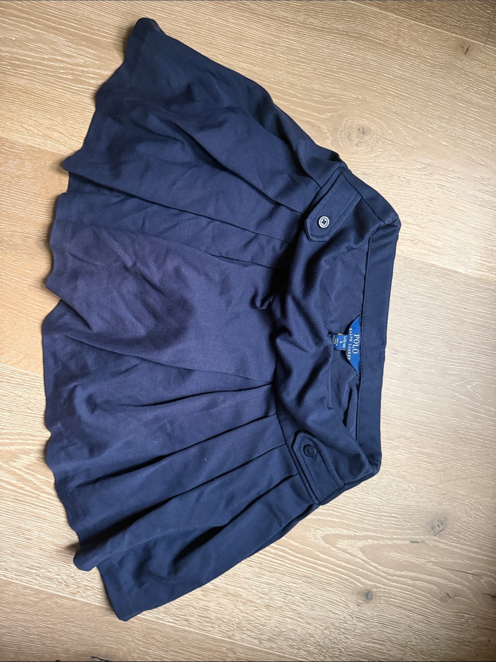 Polo by Ralph Lauren Navy Circle Skirt